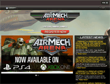 Tablet Screenshot of airmecharena.com